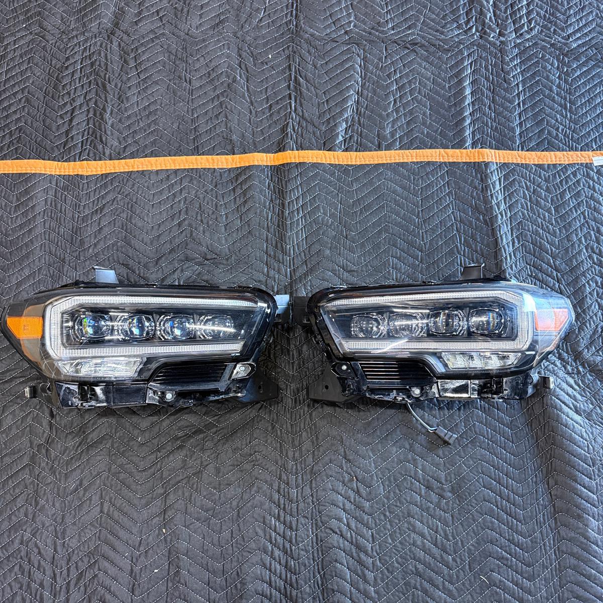 [OPEN BOX] NOVA-Series LED Projector Headlights | Amber/Clear DRL Fits 2016-2023 Toyota Tacoma